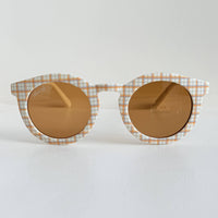 Ali+Oli - Kids Sunglasses Round (Plaid)
