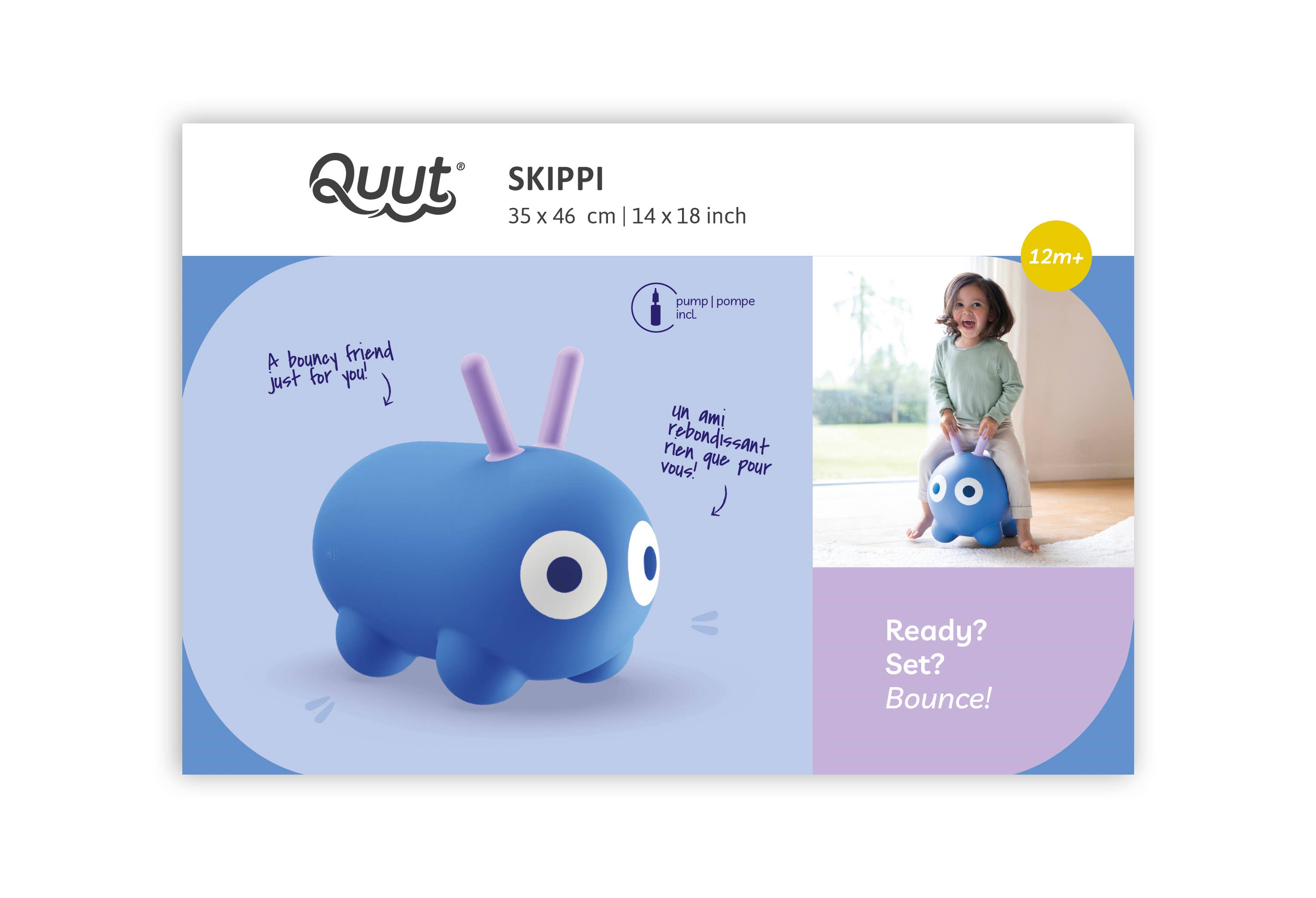 Quut Toys - Skippi A Bouncy Friend Just For You