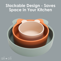 Ali+Oli - Stackable Snack Bowl Set