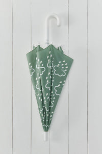 Grass & Air - Little Kids Colour-Revealing Umbrella in Khaki Green - Little Stars Toy Store & PlayhouseGrass & Air