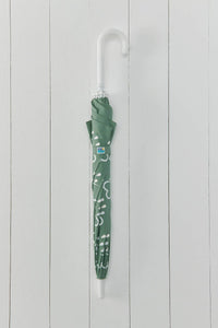 Grass & Air - Little Kids Colour-Revealing Umbrella in Khaki Green - Little Stars Toy Store & PlayhouseGrass & Air