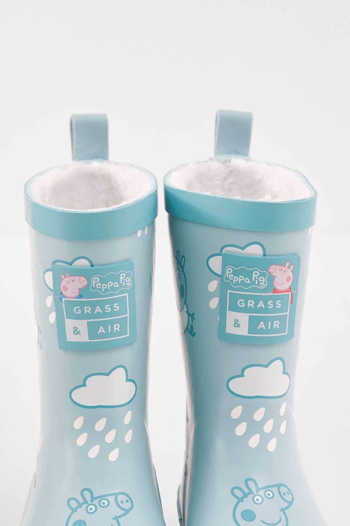 Grass & Air - Peppa Pig George Blue Colour-Changing Kids Wellies - Little Stars Toy Store & PlayhouseGrass & Air