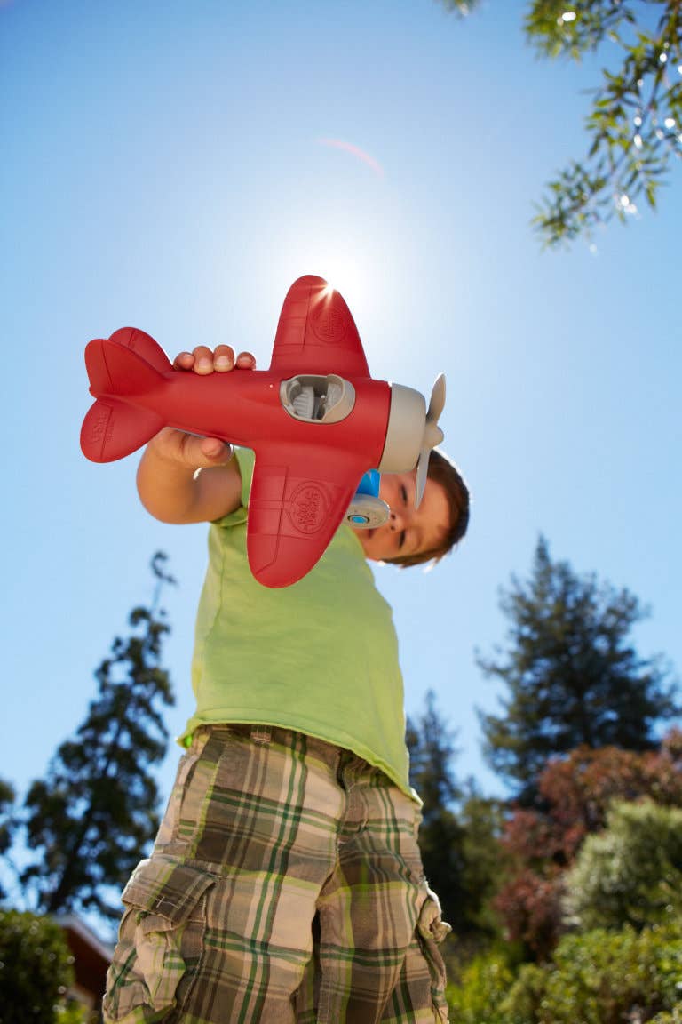 Green Toys - Airplane - Red Wings - Little Stars Toy Store & PlayhouseGreen Toys