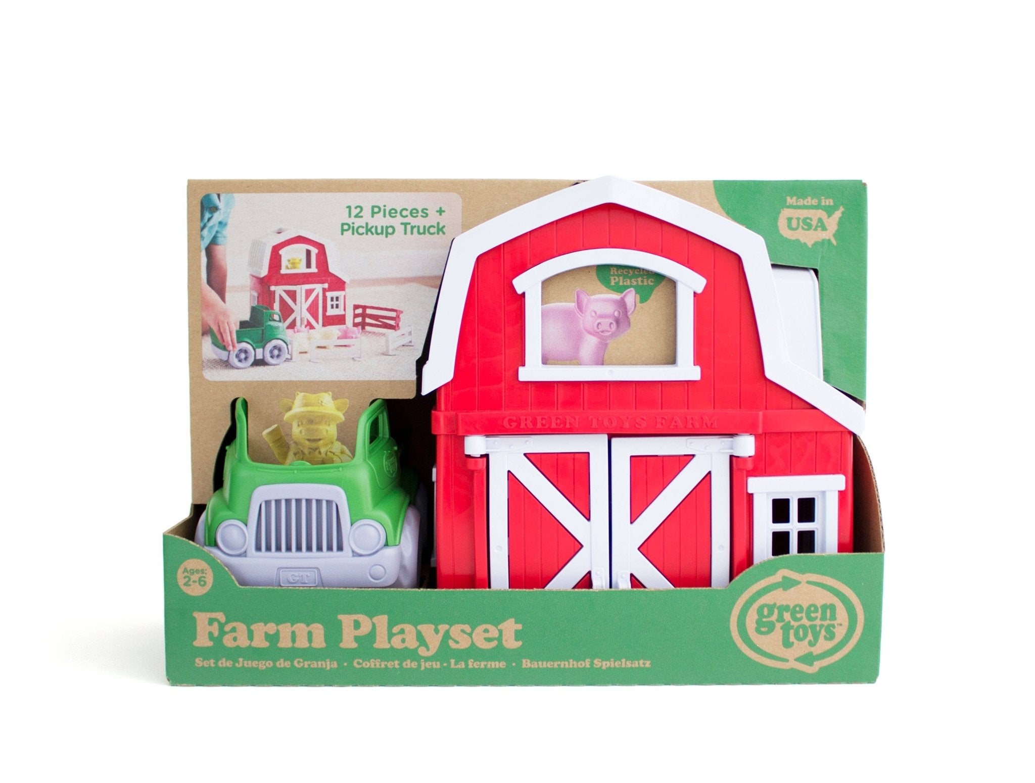 Green Toys - Farm Playset - Little Stars Toy Store & PlayhouseGreen Toys