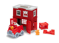 Green Toys - Fire Station Playset - Little Stars Toy Store & PlayhouseGreen Toys