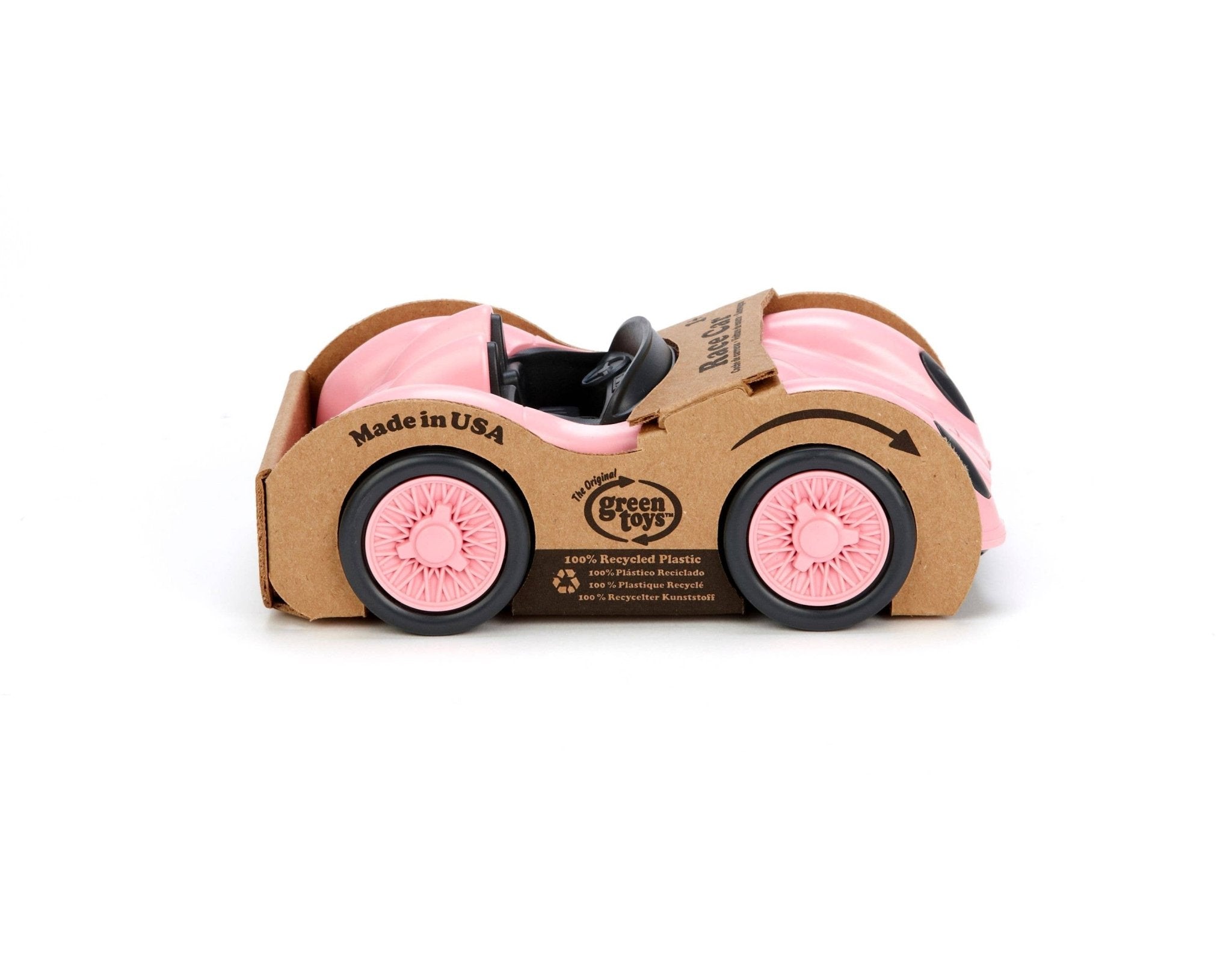 Green Toys - Race Car - Pink