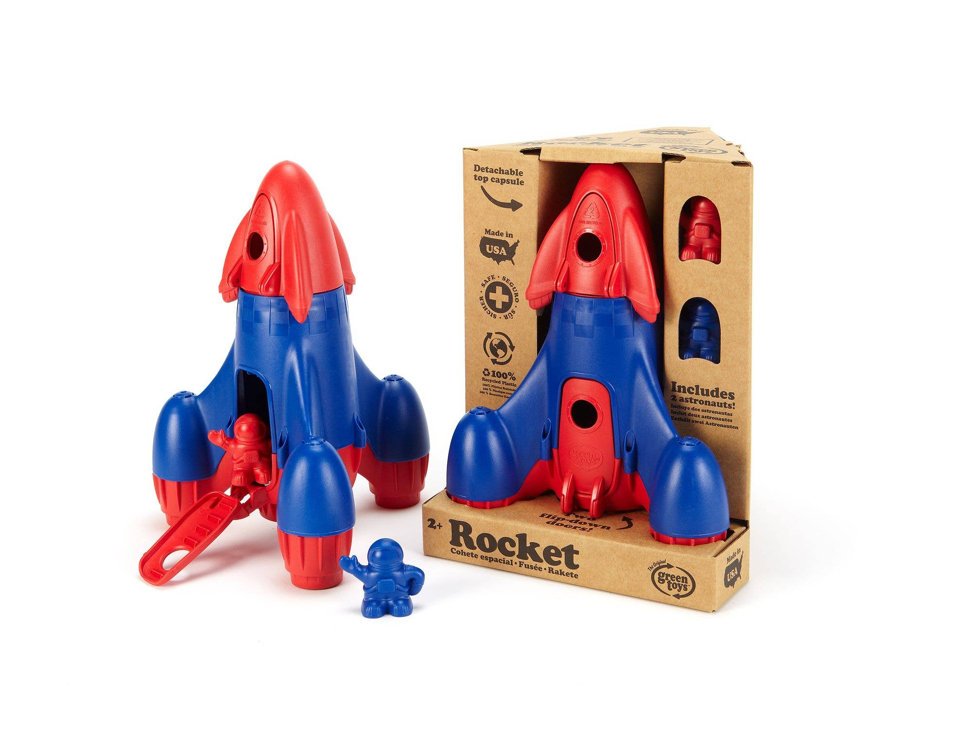Green Toys - Rocket - Red Top