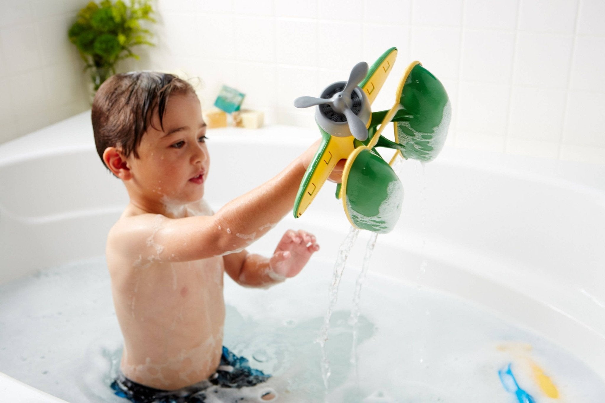 Green Toys - Seaplane - Yellow Wings