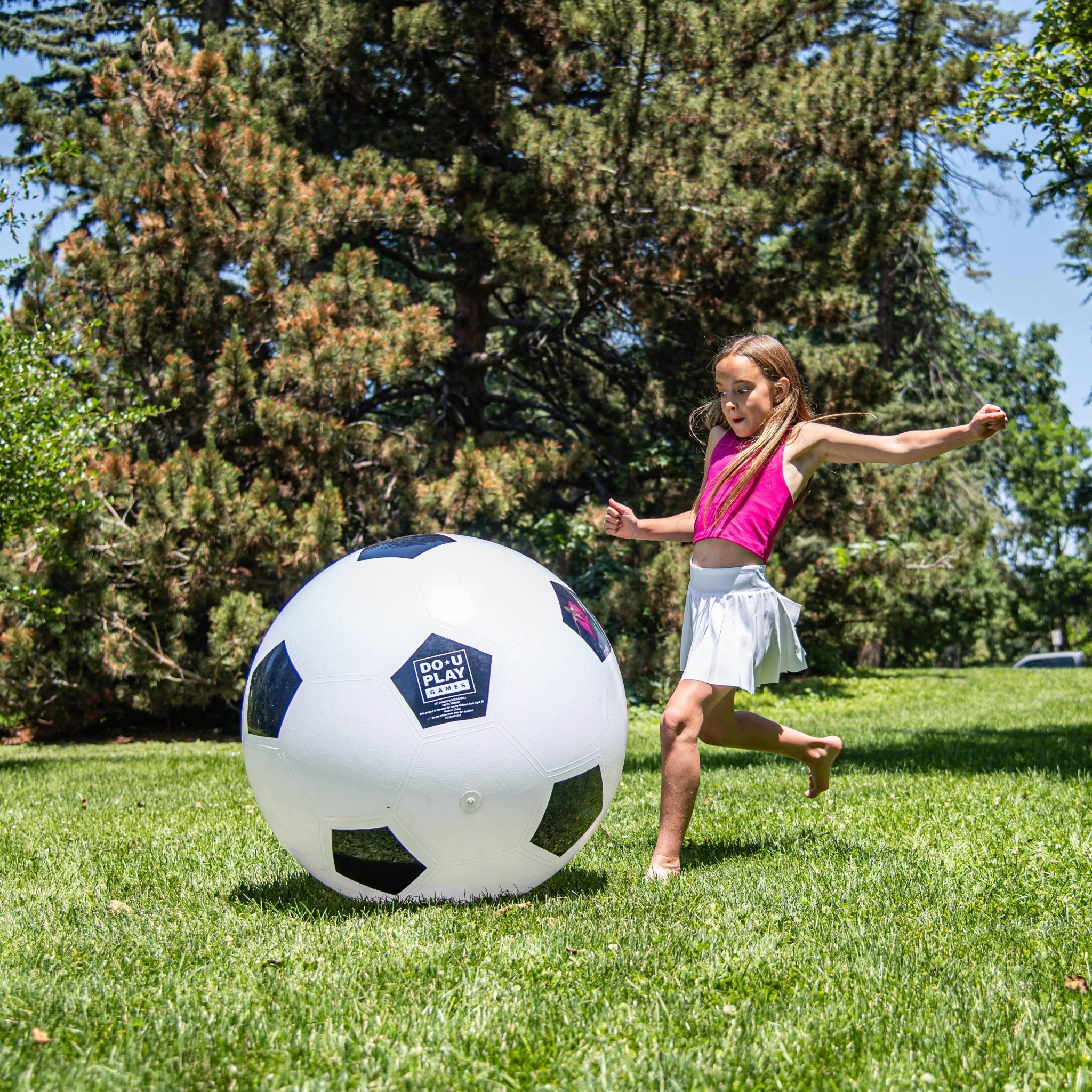 Hape Toys - 30" Do-U-Play™ Jumbo Soccer Ball - Little Stars Toy Store & PlayhouseHape Toys