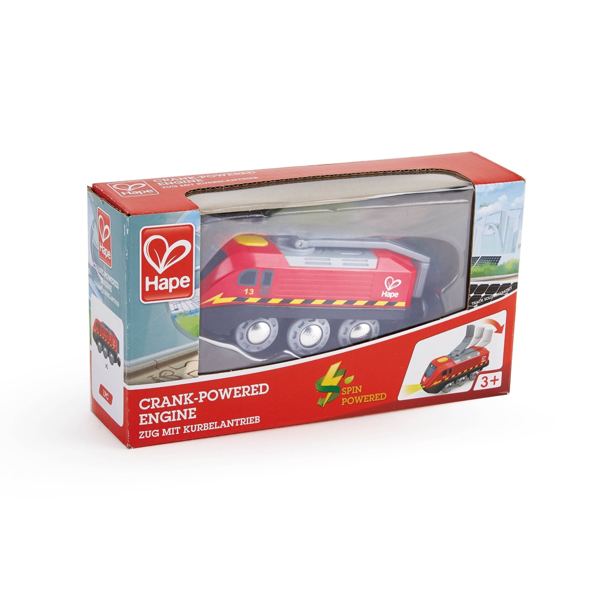 Hape Toys - Crank-Powered Train - Little Stars Toy Store & PlayhouseHape Toys