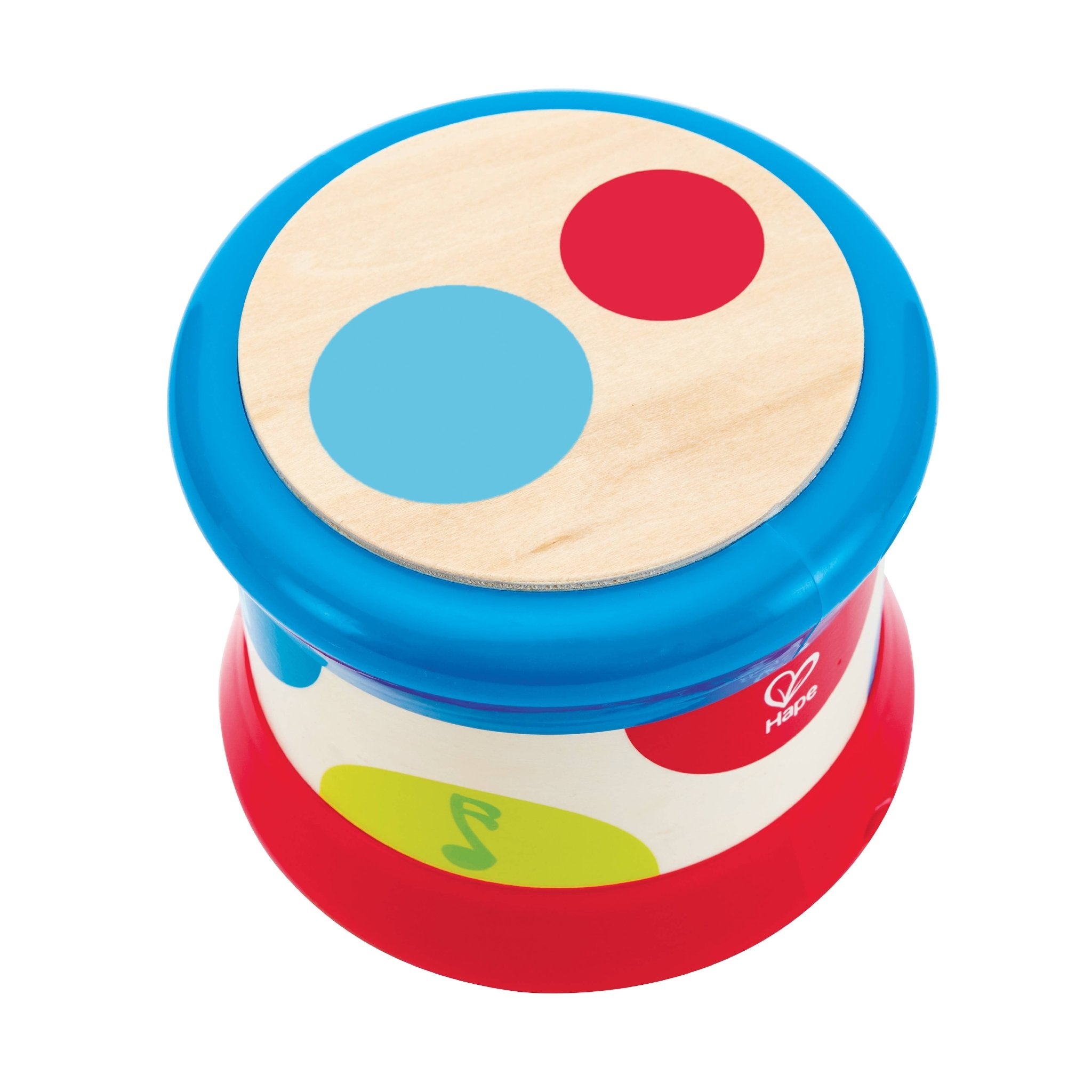 Hape Toys - Hape Baby Drum - Light-Up Colorful Drum Musical Toy 6 Months+