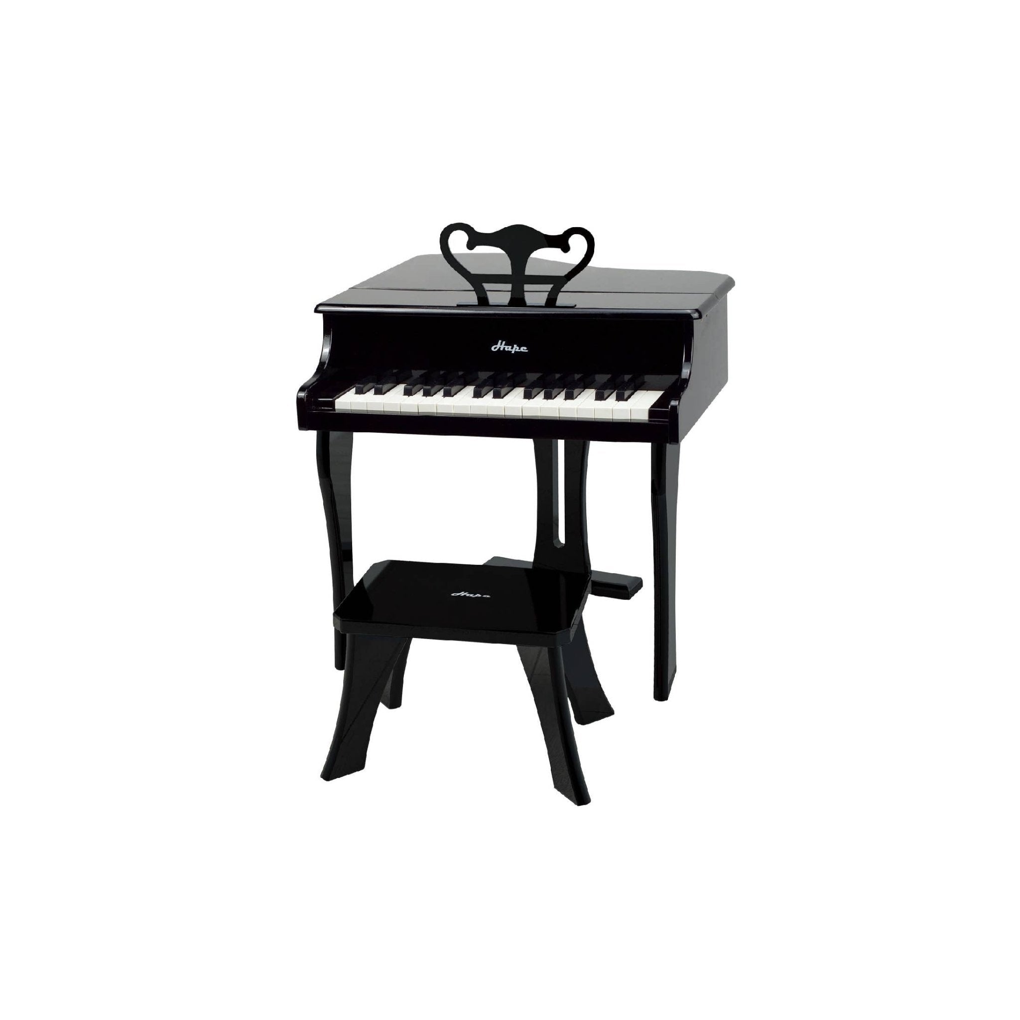 Hape Toys - Happy Grand Piano, Black
