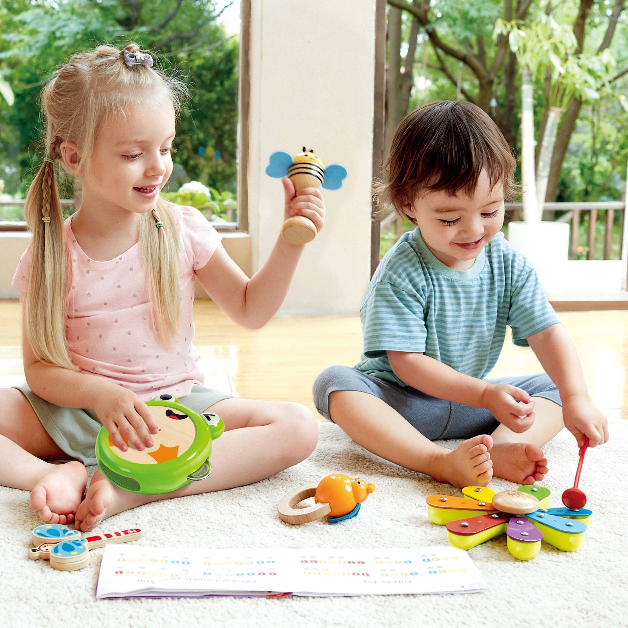 Hape Toys - Nature Band Rhythm Kit - Little Stars Toy Store & PlayhouseHape Toys