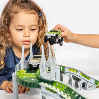JitteryGit - 6 Piece Battery Power Toy Race Car Truck Jeep Collection Set - Little Stars Toy Store & PlayhouseJitteryGit
