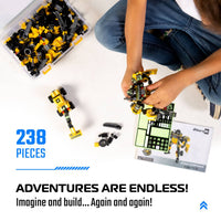 JitteryGit - Build Your Robot Kit (238 Pc) Robotryx Zakarpian - Little Stars Toy Store & PlayhouseJitteryGit