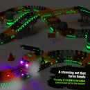 JitteryGit - Construction Toy Track Car Set - STEM Glow in the Dark Toys - Little Stars Toy Store & PlayhouseJitteryGit