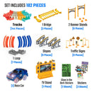 JitteryGit - FlashTrack Glow in the Dark Racing & Building Track Set - Little Stars Toy Store & PlayhouseJitteryGit