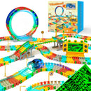 JitteryGit - FlashTrack Glow in the Dark Racing & Building Track Set - Little Stars Toy Store & PlayhouseJitteryGit