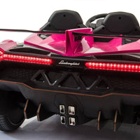Lamborghini Veneno 2 Seater Ride on Car (Pink) - Little Stars Toy Store & PlayhouseDtidirect