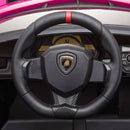 Lamborghini Veneno 2 Seater Ride on Car (Pink) - Little Stars Toy Store & PlayhouseDtidirect