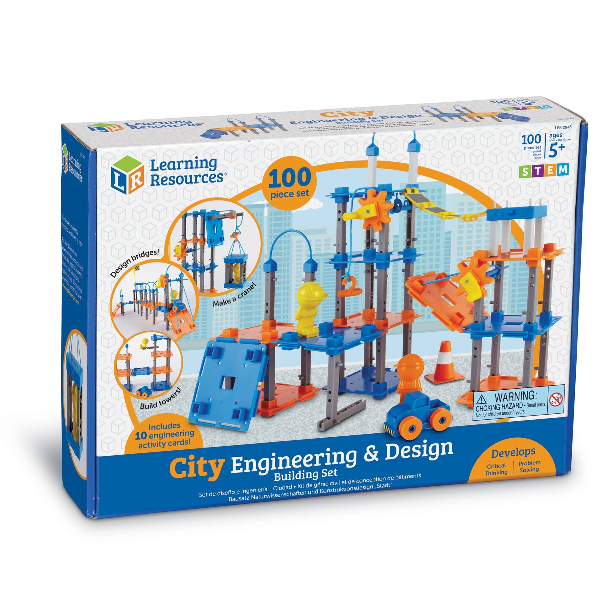 Learning Resources - City Engineering & Design Building set - Little Stars Toy Store & PlayhouseLearning Resources