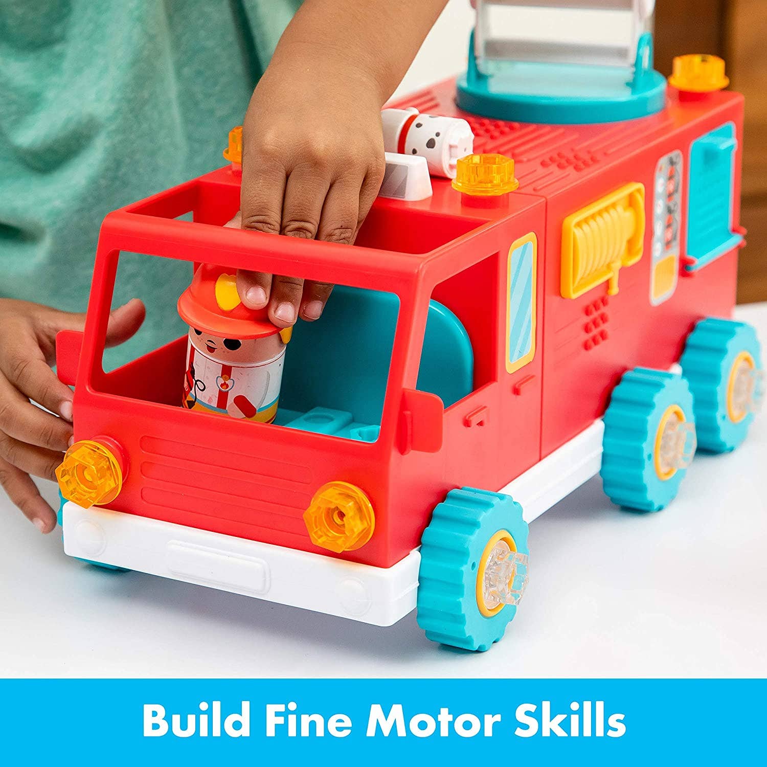 Learning Resources - Design & Drill® Bolt Buddies™ Fire Truck - Little Stars Toy Store & PlayhouseLearning Resources