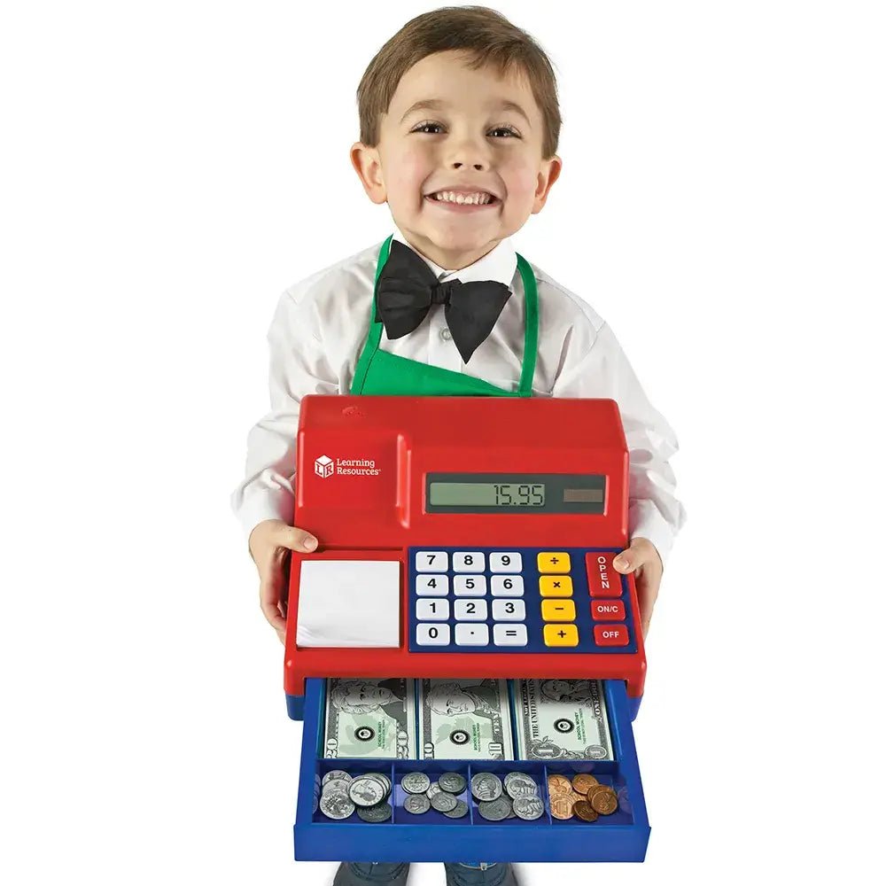 Learning Resources - Pretend & Play® Calculator Cash Register - Little Stars Toy Store & PlayhouseLearning Resources