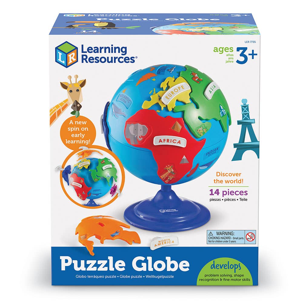 Learning Resources - Puzzle Globe - Little Stars Toy Store & PlayhouseLearning Resources