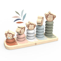 Monkey Family Stacker - Little Stars Toy Store & PlayhouseSpeedy Monkey