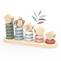 Monkey Family Stacker - Little Stars Toy Store & PlayhouseSpeedy Monkey