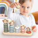 Monkey Family Stacker - Little Stars Toy Store & PlayhouseSpeedy Monkey