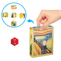 PicassoTiles - 1" Magnetic Puzzle Cubes World Famous Paintings - 20pcs - Little Stars Toy Store & PlayhousePicassoTiles