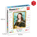 PicassoTiles - 1" Magnetic Puzzle Cubes World Famous Paintings - 20pcs - Little Stars Toy Store & PlayhousePicassoTiles