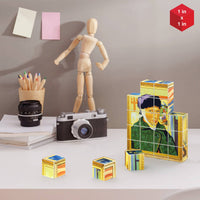 PicassoTiles - 1" Magnetic Puzzle Cubes World Famous Paintings - 20pcs - Little Stars Toy Store & PlayhousePicassoTiles