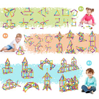 PicassoTiles - 100 Piece Magnetic Stick Stacking Construction - Little Stars Toy Store & PlayhousePicassoTiles