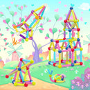 PicassoTiles - 100 Piece Magnetic Stick Stacking Construction - Little Stars Toy Store & PlayhousePicassoTiles