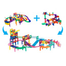 PicassoTiles - 108pc 2-in-1 Magnetic Marble Run Set & Racing Track Set - Little Stars Toy Store & PlayhousePicassoTiles