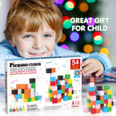 PicassoTiles - Magnet Cube Building Blocks 54 Pieces 1.2" Magnetic Cube Toy - Little Stars Toy Store & PlayhousePicassoTiles
