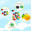 PicassoTiles - Magnet Cube Building Blocks 54 Pieces 1.2" Magnetic Cube Toy - Little Stars Toy Store & PlayhousePicassoTiles