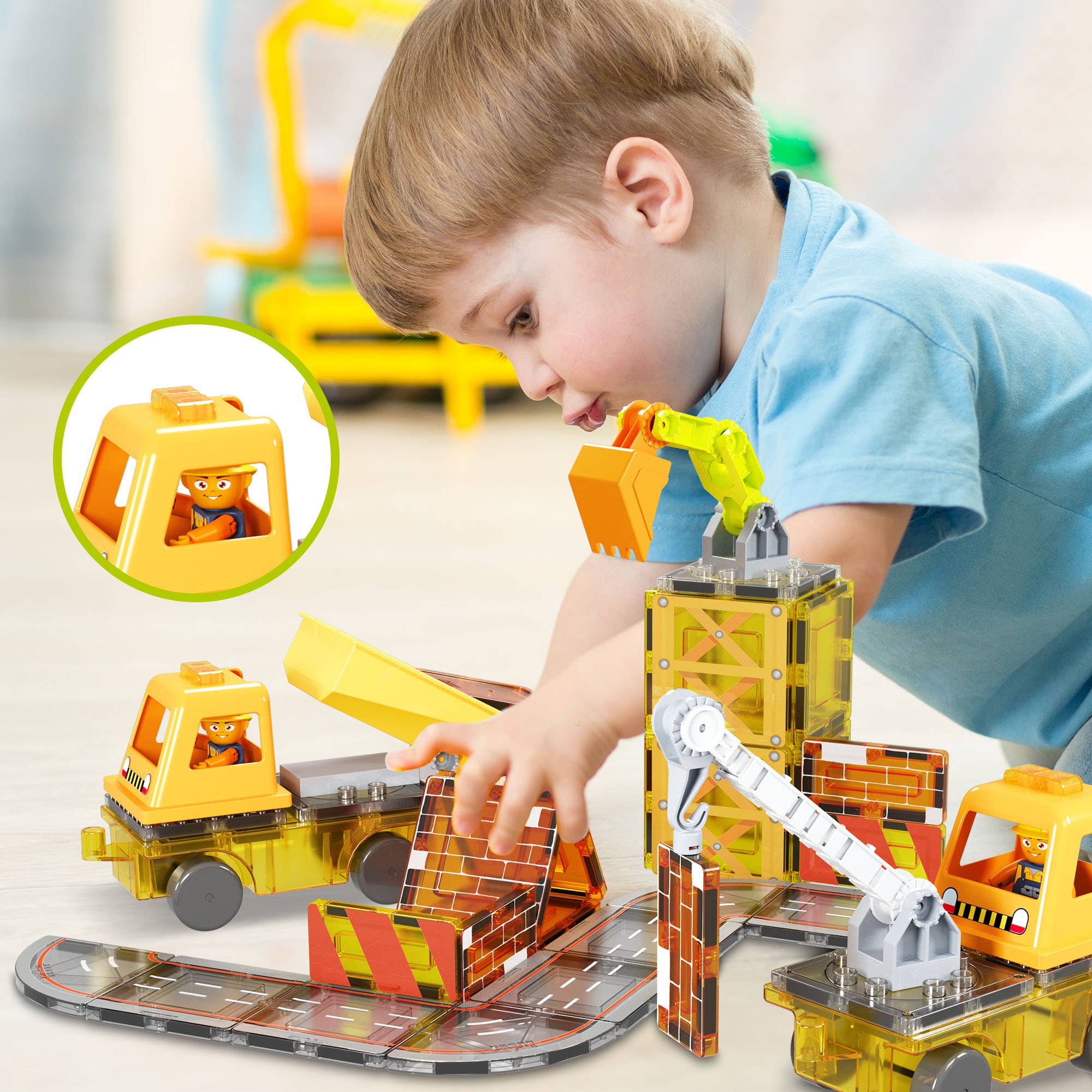 PicassoTiles - Magnet Tile Construction 5-in-1 Building W/ Accessories - Little Stars Toy Store & PlayhousePicassoTiles