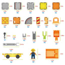 PicassoTiles - Magnet Tile Construction 5-in-1 Building W/ Accessories - Little Stars Toy Store & PlayhousePicassoTiles