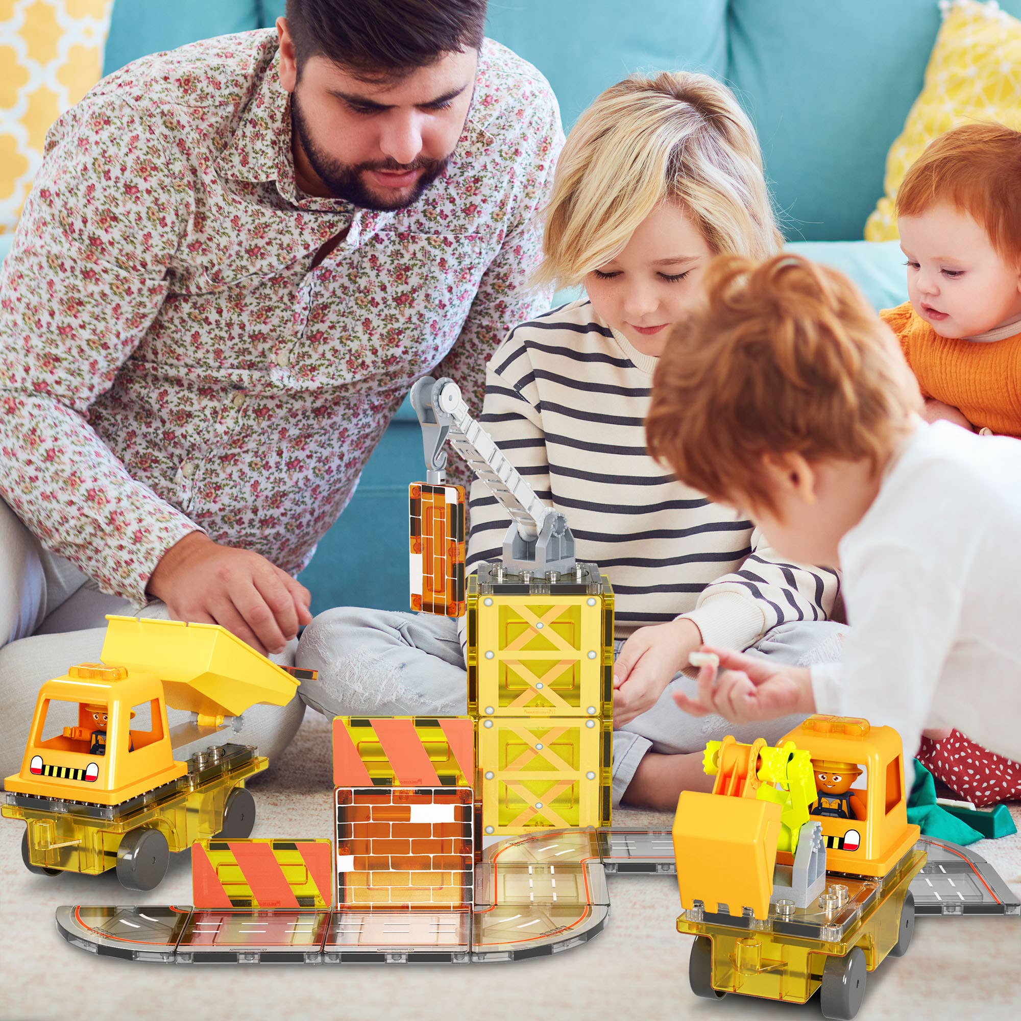 PicassoTiles - Magnet Tile Construction 5-in-1 Building W/ Accessories - Little Stars Toy Store & PlayhousePicassoTiles