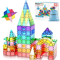 PicassoTiles - PicassoTiles 101pc Magnetic Tile Building Blocks - Little Stars Toy Store & PlayhousePicassoTiles