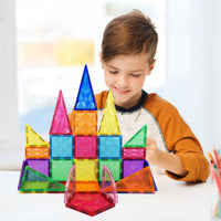 PicassoTiles - PicassoTiles 41 Piece Prism Magnetic Building Block Set - Little Stars Toy Store & PlayhousePicassoTiles