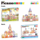 PicassoTiles - Princess Castle Theme Magnet Tile Building Blocks Toy Set - Little Stars Toy Store & PlayhousePicassoTiles