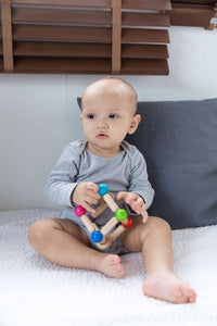 PlanToys - Square Clutching Toy - Little Stars Toy Store & PlayhousePlanToys