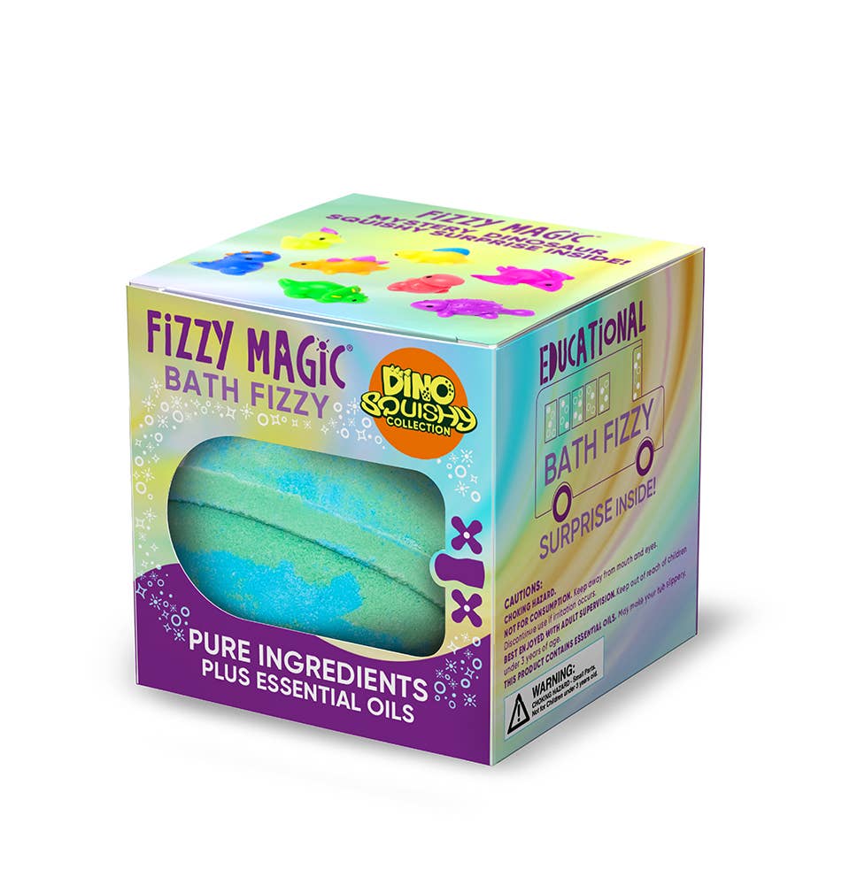 Purposeful Bliss - Fizzy Magic - Bath Bombs, Tie Dye Mystery Dinosaur Squishy Inside - Little Stars Toy Store & PlayhousePurposeful Bliss - Fizzy Magic