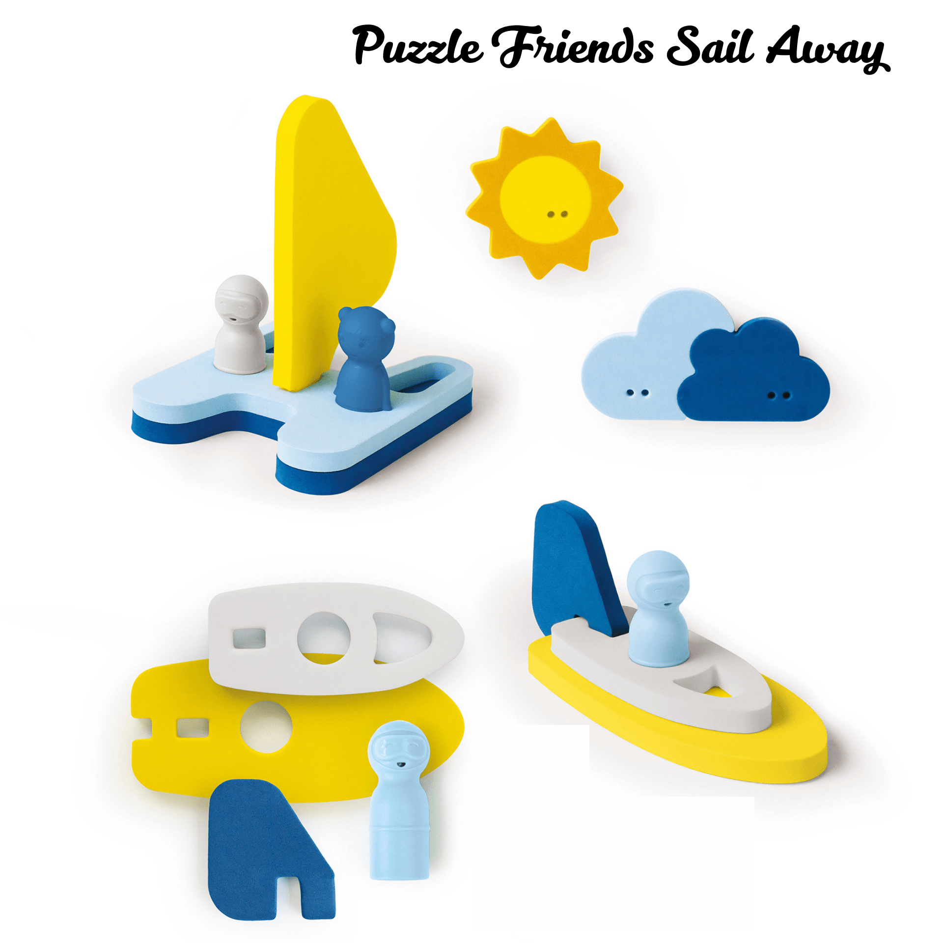 Quut Toys - Puzzle Friends in the Water - Little Stars Toy Store & PlayhouseQuut Toys