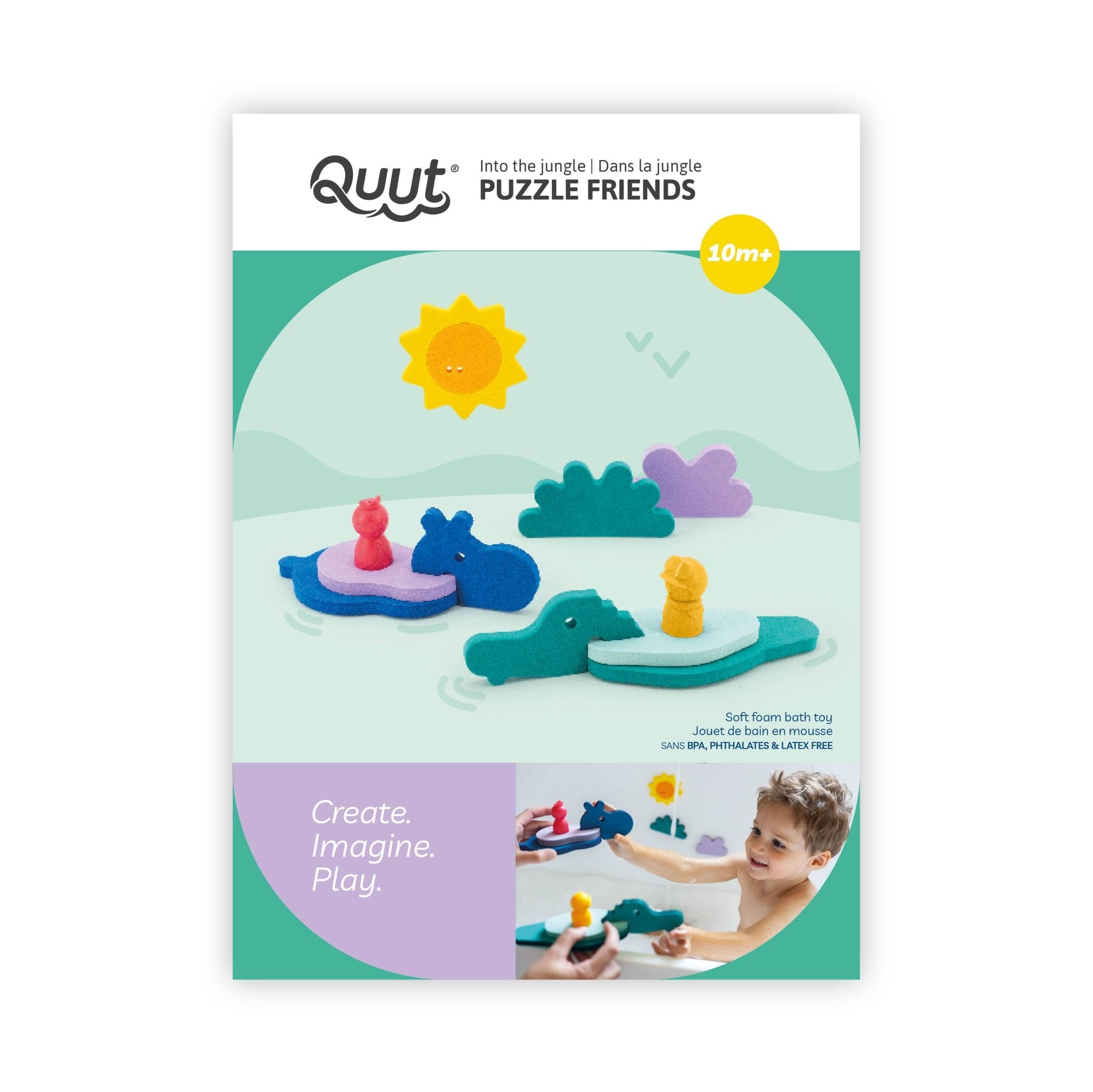 Quut Toys - Puzzle Friends - Little Stars Toy Store & PlayhouseQuut Toys