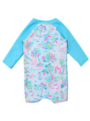 RuffleButts + RuggedButts - Baby Boys Tropical Resort Long Sleeve One Piece Rash Guard Swimsuit - Little Stars Toy Store & PlayhouseRuffleButts + RuggedButts